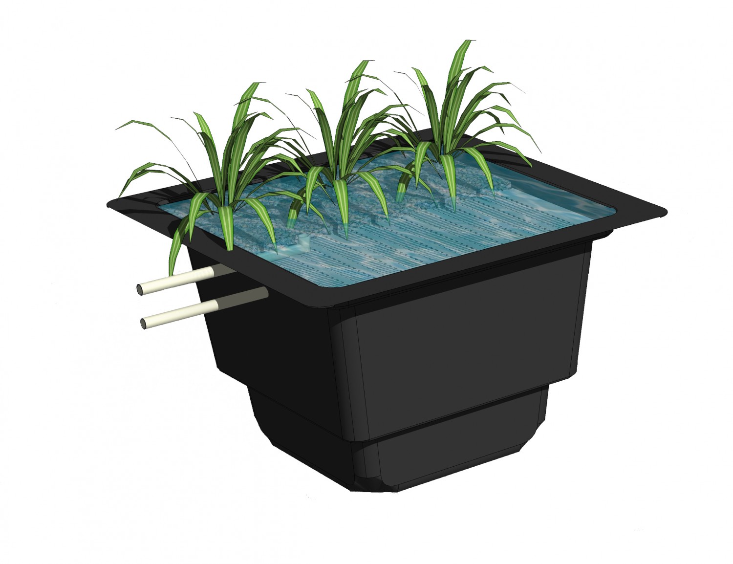 Biologische Filterung Zinsser Poolbau